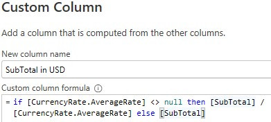 DAX currency conversion formula